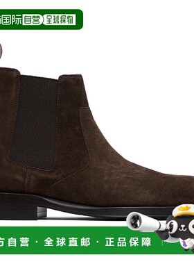 1h可退 潮奢 Paul Smith 保罗 史密斯 男士 棕色 Suede Lawson 切