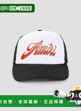 1h可退 AMIRI 男士帽子 AMHATR1041BLACK AW2025 黑色 AMIRI GROO