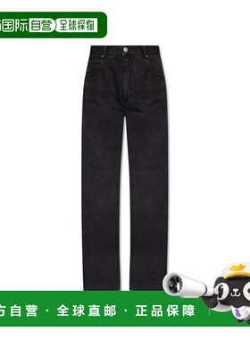 ISABEL MARANT 女士牛仔裤直筒裤 PA0273FAB1H04IFADEDBLACK
