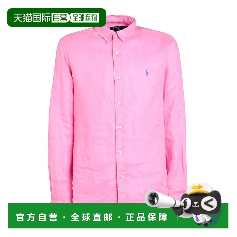 1h可退 潮奢 Polo Ralph Lauren Polo 拉夫 劳伦 男士 纯色衬衫