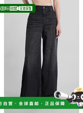 CHLO&Eacute; 女士牛仔裤 422934CH25ADP02156 AW2025 黑色阔腿裤