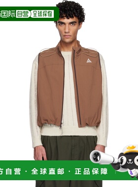 1h可退 潮奢 Nike 耐克 男士 黄褐色 ACG Death Bloom 马甲 HV060