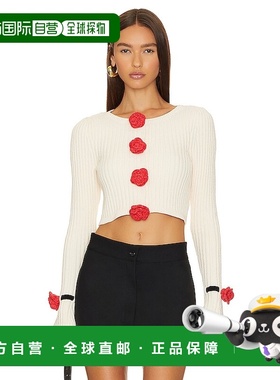 潮奢 For Love & Lemons 女士 Roxana 针织开衫 KFA23C301