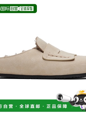 1h可退 潮奢 Jacquemus 女士 驼色 The Mules 穆勒鞋 25HFOW00186