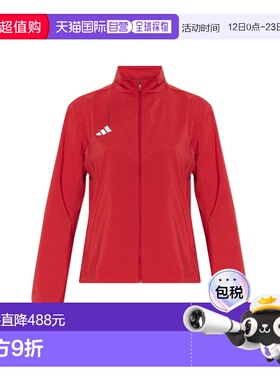 ADIDAS 女士健身衣 IT18210TEPORE SS2026 红色 Jacket from the