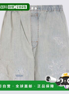 ACNE STUDIOS 男士短裤 BE0215DMJ SS2026 灰色 做旧短裤
