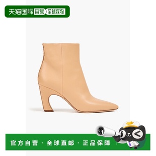 蔻依 Chloe 女士 Oli CHC23W960GTW268BISC 1h可退 皮质短靴 潮奢