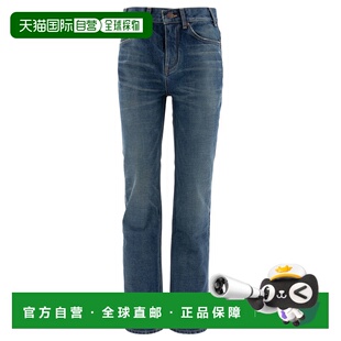 SS2025 CELINE 2N48A930F07DU 蓝色 女士牛仔裤