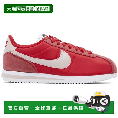 1h可退 潮奢 Nike 耐克 女士 红色 Cortez Textile 运动鞋 DZ2795