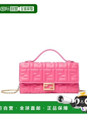 FENDI 女士斜挎包 8M0565AAJDF1V0C SS2026 粉红色 Baguette Cont