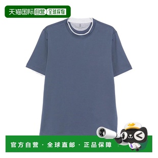 CUCINELLI M0B137427CBL48短袖 男士 SS2026 T恤 BRUNELLO