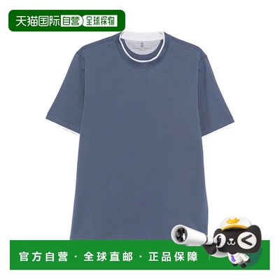BRUNELLO CUCINELLI 男士T恤 SS2026 M0B137427CBL48短袖