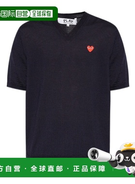 1h可退 COMME DES GARÇONS PLAY 男士T恤 AXN0932 AW2024