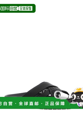 FENDI 男士拖鞋 7X1770ARIDF0ABB SS2025 黑色 SLIPPERS