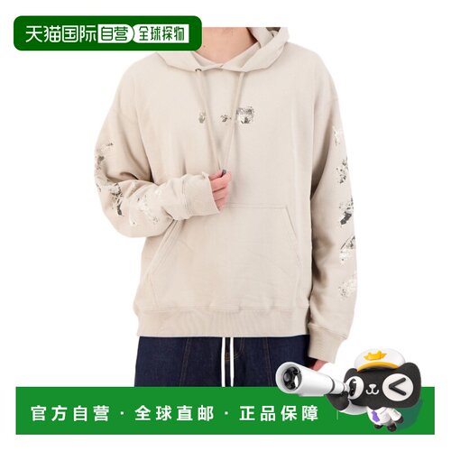 OFF-WHITE 男士针织衫 OMBB085F26FLE00400031 AW2026长袖卫衣