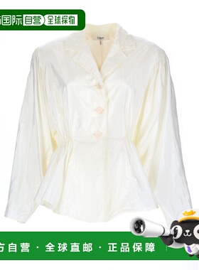 CHLOÉ 女士T恤 26SHT36102103 CO 白色 CHLOÉ blouse