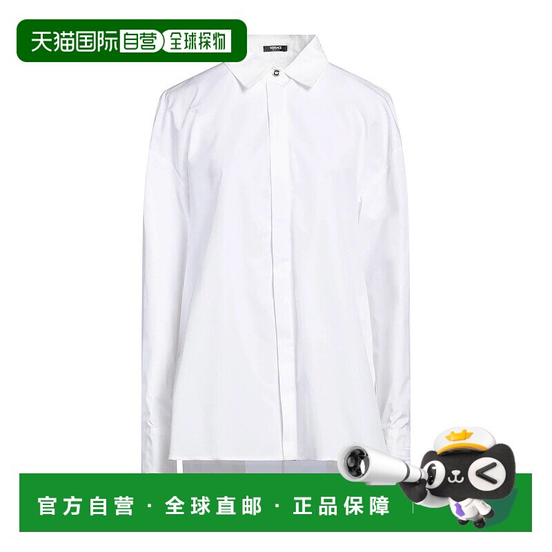 1h可退 潮奢 versace 范思哲 女士 Blouses 纯色衬衫