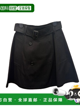 1h可退 BURBERRY 女士半身裙 8117620A1189 AW2025 灰色 Mini tre