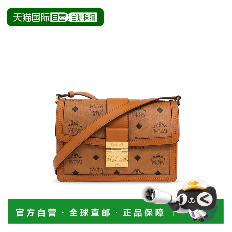1h可退 MCM 女士斜挎包 MWSCAXT010CO CO 棕色 ?Tracy? Shoulder