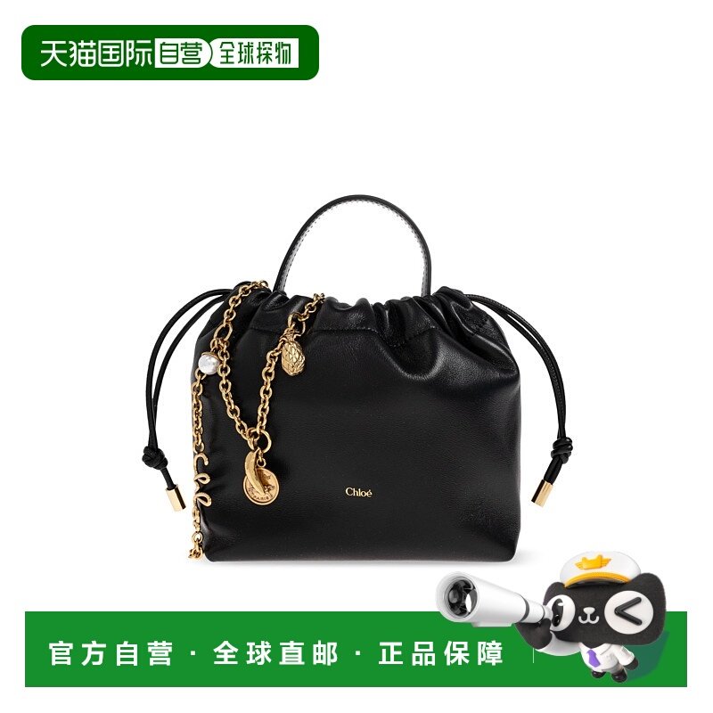 CHLOÉ 女士手提包 CH26SP126R12001 SS2026 黑色 Chloe Icons迷你