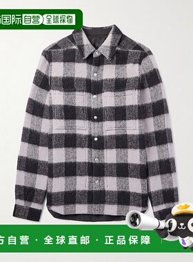 1h可退 潮奢 rick owens 瑞克 欧文斯 男士 OUTERSHIRT 衬衫 RU02