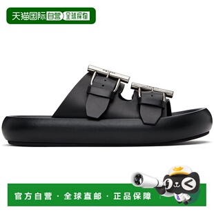 黑色 凉 mcqueen Buckle Bar 男士 麦昆 亚历山大 潮奢 1h可退