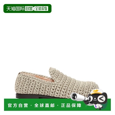 1h可退 潮奢 J.W. Anderson 女士 钩编乐福鞋 ANW42223A19546