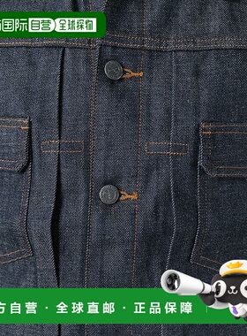 A.P.C. 男士夹克 CODBSH02191IAI CO 黑色 经典搭扣牛仔外套