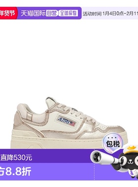 AUTRY 男士运动鞋 ROLMMB01WHT AW2025 白色 CLC LOWMET BOT WHT
