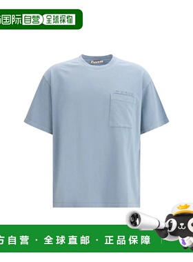 MARNI 男士T恤 HUMU0358GXUSCY94TCB31 SS2026 蓝色