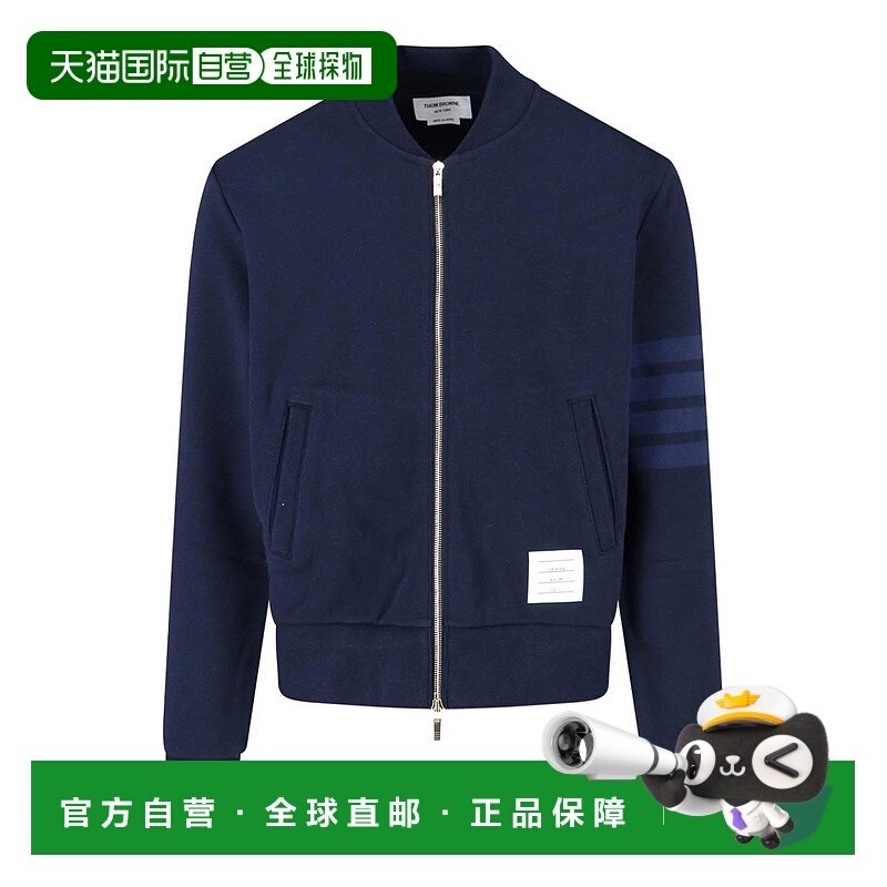 THOM BROWNE 男士夹克 MJT280A06910415 AW2025 蓝色