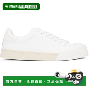 1h可退 潮奢 Marni 玛尼 男士 白色 Dada Bumper 运动鞋 SNZU0153