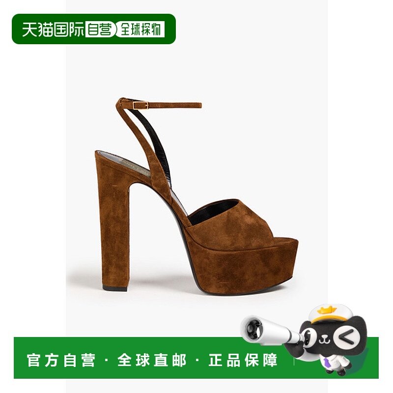 潮奢 Saint Laurent 圣罗兰 女士 JODIE 厚底高跟凉鞋 7017880LI0
