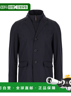 HERNO 男士夹克 GA000156U12010ZR9201 SS2025 深蓝色