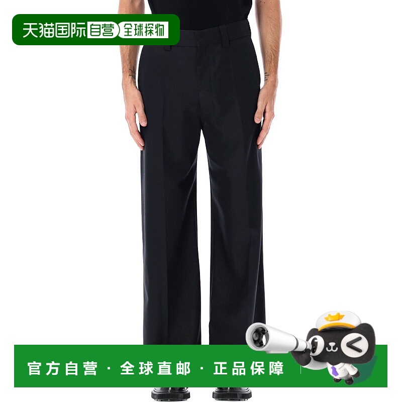 1h可退 LEMAIRE 男士休闲裤 PA1253LF1048MU066 AW2025 黑色