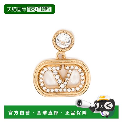 VALENTINO 女士耳饰 WJ0AR5YCW9MN SS2026 金色 vlogo耳环配饰