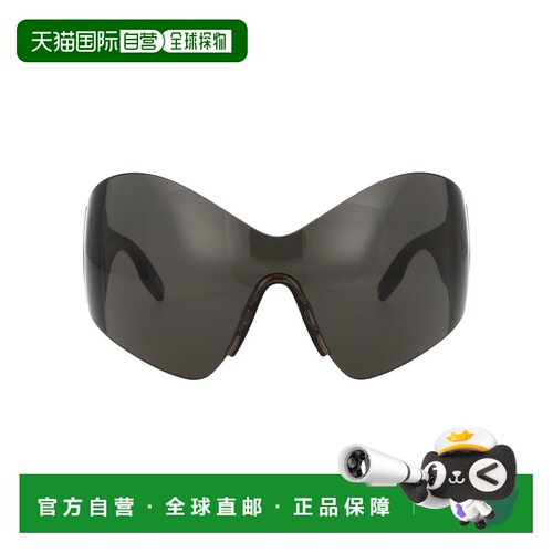 BALENCIAGA 男士太阳镜 BB0180S001 CO BB0180S巴黎世家 配饰灰色