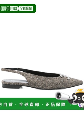 CELINE 女士休闲鞋 35801500409GG AW2024 灰色 尖头平底鞋