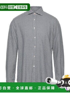 1h可退 潮奢 Alessandro Gherardi 男士 格纹衬衫