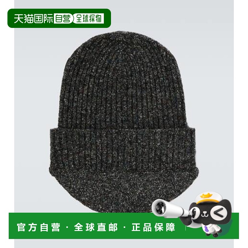 1h可退 潮奢 RANRA 男士 Der 混纺棉针织小便帽 grey灰色 舒适时