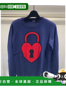 1h可退 MOSCHINO 女士针织毛衣 WS3G280X02974288 AW2021 蓝色