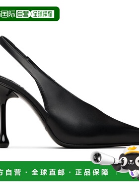 1h可退 潮奢 Jimmy Choo 周仰杰 女士 黑色 Isa 95 高跟鞋 ISA95
