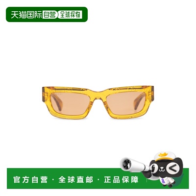 GUCCI 男士太阳镜 819624J07427623 AW2025 黄色 Sunglasses