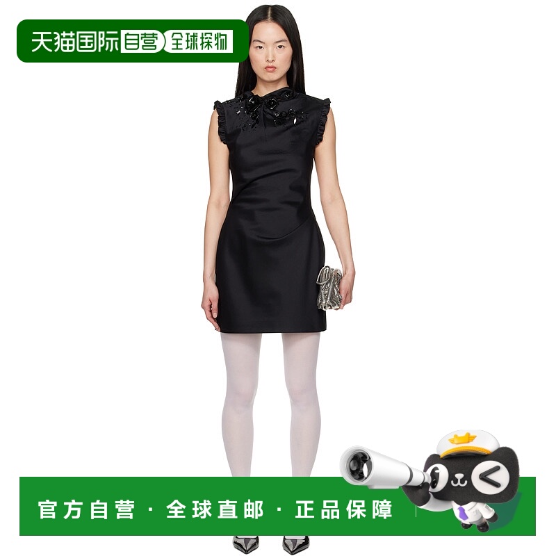 1h可退 潮奢 SHUSHU TONG 女士 黑色 Flare Sleeves Style Slim-F - 封面