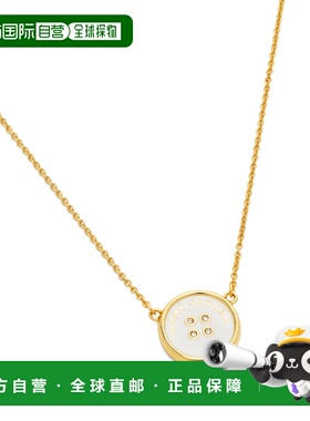 MARC JACOBS 女士项链 2R4JNC001J38109 AW2025 白色锁骨链吊坠