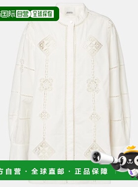 1h可退 潮奢 Isabel Marant 伊莎贝尔 玛兰 女士 Soeline 棉府绸