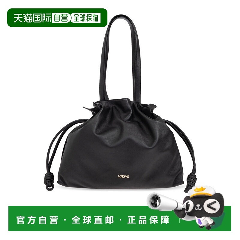 LOEWE 女士手提包 A411FL1X180BLACK CO 黑色 Bag Flamenco Clutc