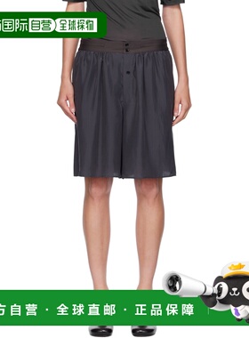 1h可退 潮奢 Lemaire 女士 灰色 Soft 短裤 PA1220LF1459