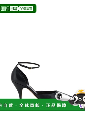 THE ROW 女士高跟鞋 F1543SL1BLK AW2024 黑色 尖头皮革高跟鞋