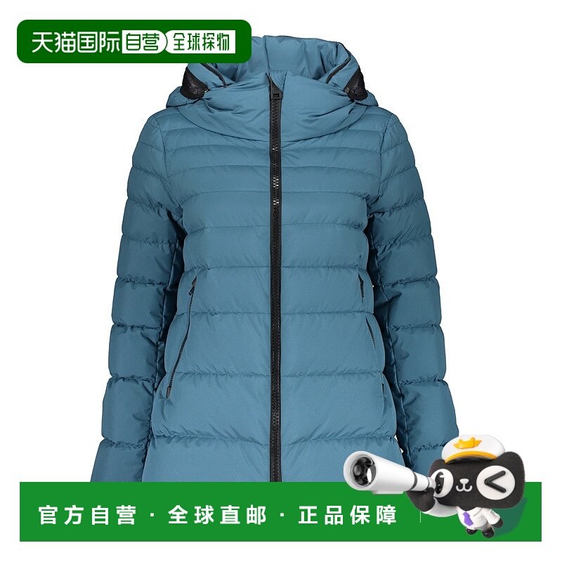 HERNO 女士外套 PI079DL111069217 AW2023 蓝色 连帽羽绒服